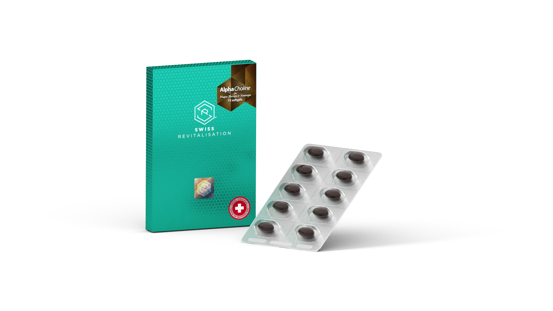 SR Alpha Choline Softgels bottle