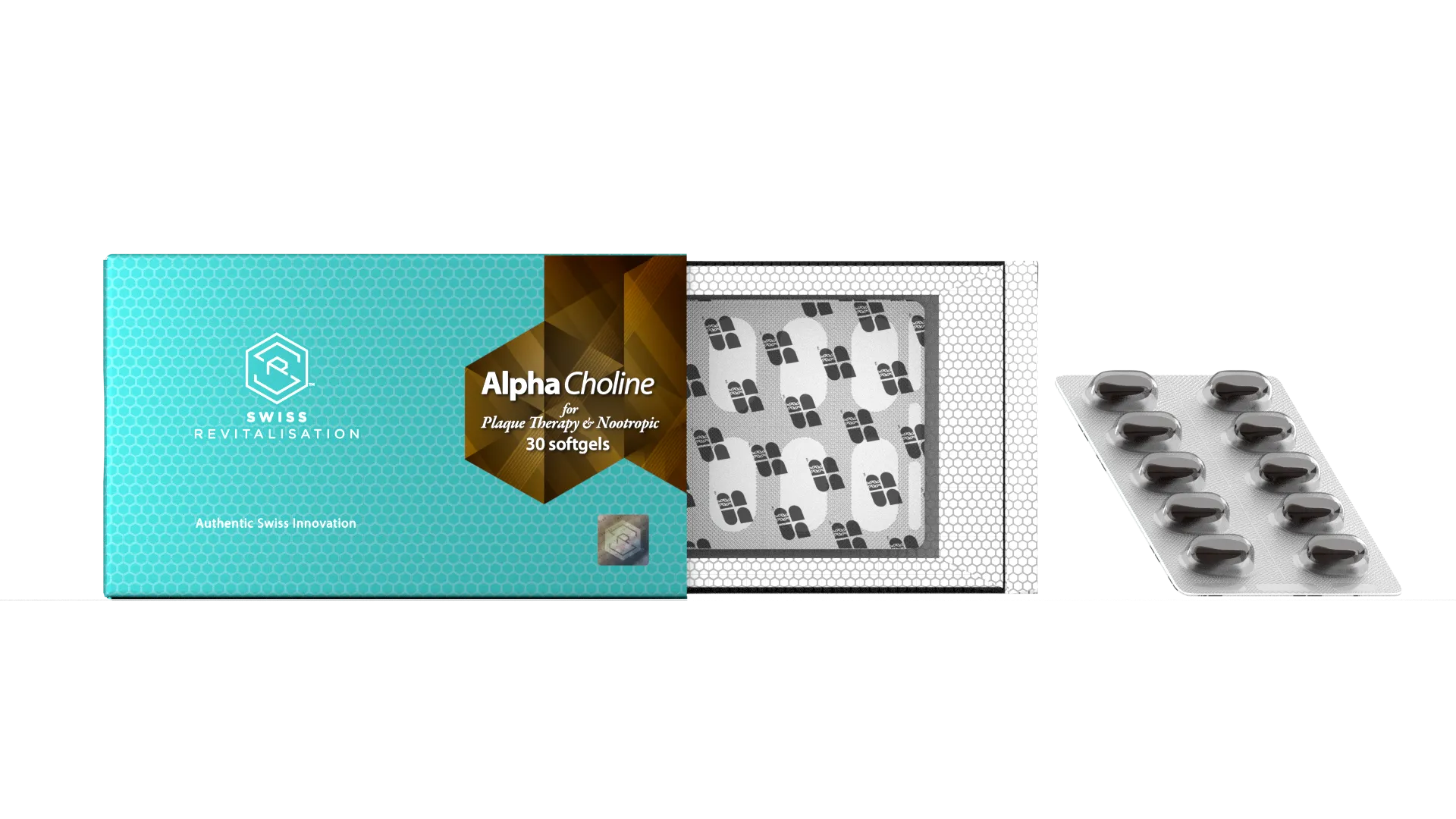 SR Alpha Choline Softgels bottle