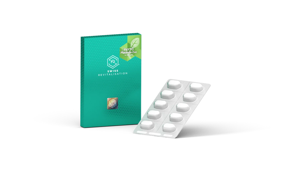 SR Phyto Placenta Evo softgels bottle
